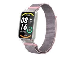 Capa Protetora Integrada Em Policarbonato Para Xiaomi Mi Band 7 Pro + Pulseira De Nylon.