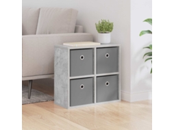Vidaxl Buffet Cinzento 49,5 X 22 X 47 Cm