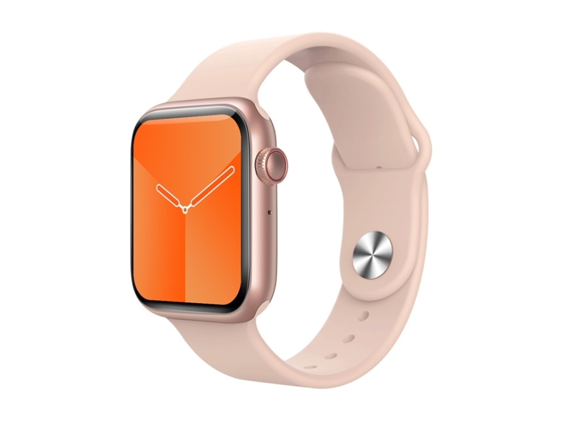 Smartwatch Desportivo T500 Ecrã 1.44'' Chamadas Bluetooth Ios Android - Rosa