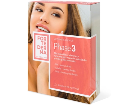 Suplemento Alimentar HERBORA Fortederma Phase 3 30 X 8225 Mg