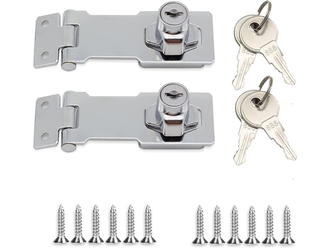 Fechadura De Metal Com Fecho Pequeno E Pino, Fivela Para Porta De Segurança, Zqkla Aquaforge