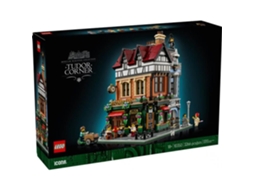 Conjunto De Construção Lego 10350 Edifício Tudor 3 Fachadas Em Tijolos Para Adultos Preto