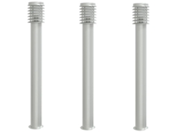 Outdoor Floor Lamp, Outdoor Floor Lamps Vidaxl Prateado Aço Inoxidável (n/a)