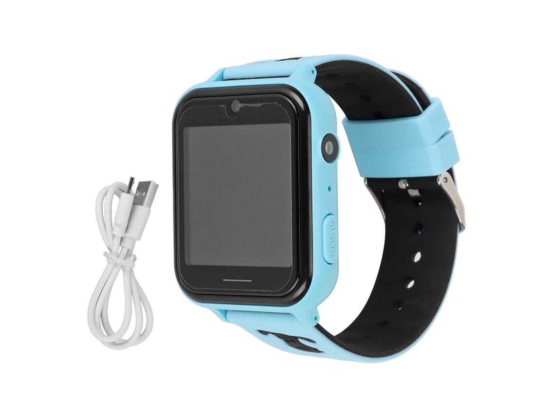 Relógio telefone infantil com tela tática colorida IPS HD de 1,54 polegadas 2G EOOCOO