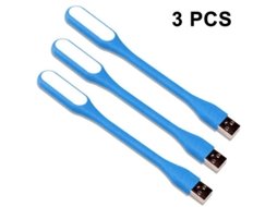 3 Luzes Led Usb, Mini Luzes Led Usb Para Laptop, Tablet, Power Bank, Pc, Luz Noturna, Luz De Leitura, Flexível
