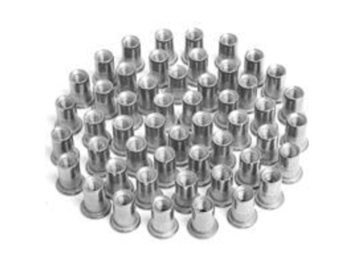 100 Rebites M4, Rebites Com Inserto Roscado, Rebites De Aço Inoxidável, Usados​​ Para Reparo De Móveis, Decoração E Artesanato