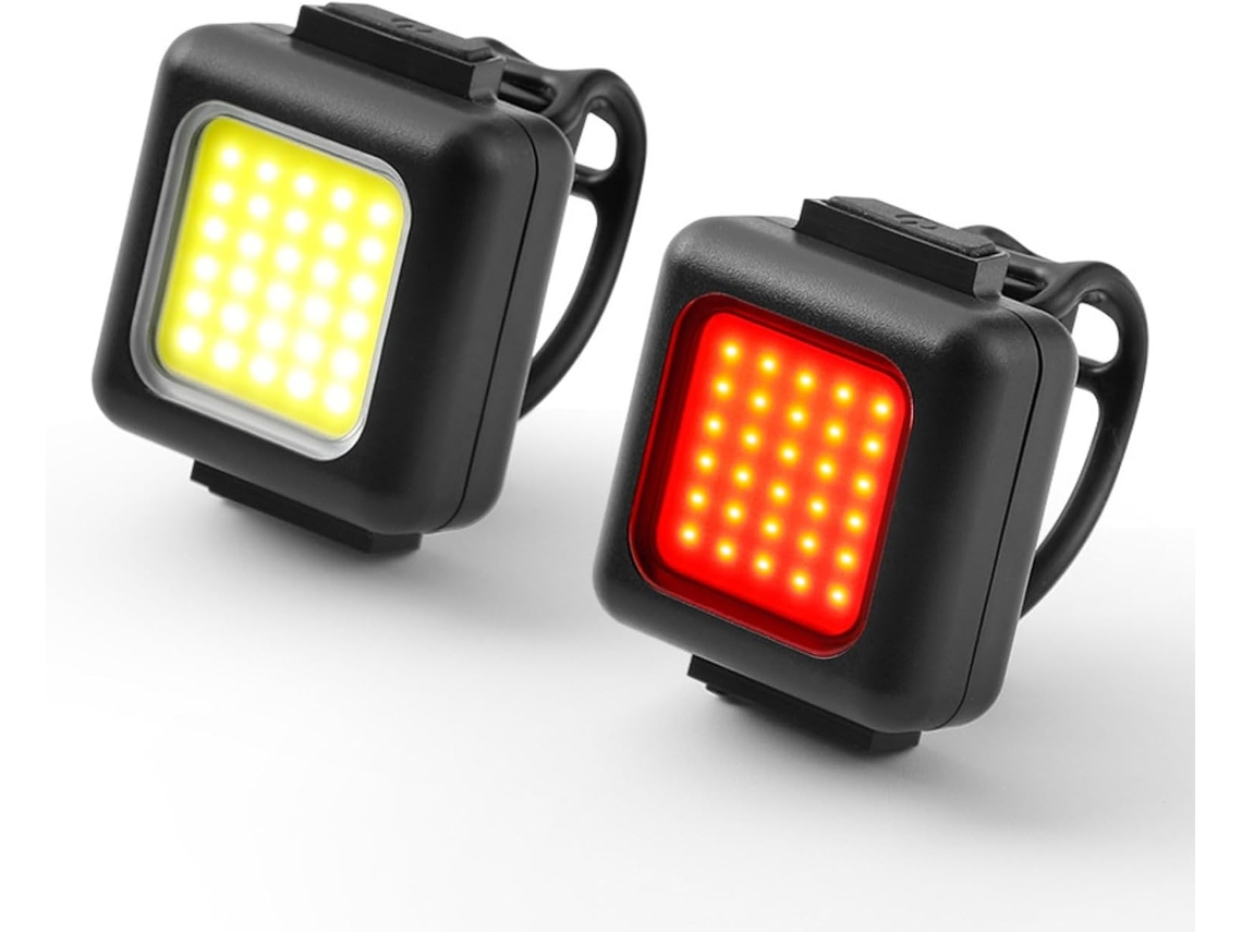 Luz De Bicicleta Led De 150mah Com 3 Modos, À Prova D'água Ipx5 E Fácil Instalação (preta)
