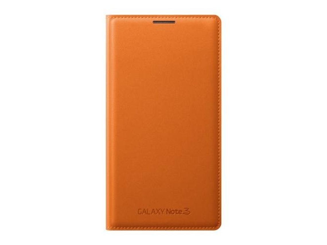 Capa Book SAMSUNG Galaxy Note 3 Laranja