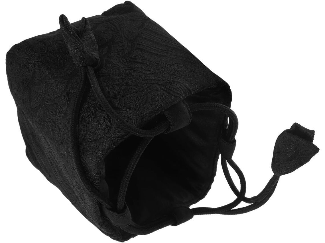 Bolsa de Armazenamento Reforçada para Jogos Chá. Organizador Compacto em Cetim. Portátil Transporte CHABERLU