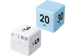 Temporizador De Cubo 2 Piezas 2025, Sensor De Gravedad, Temporizador De Inversión Para Cocina, Estudio, Ejercicio Y Juegos