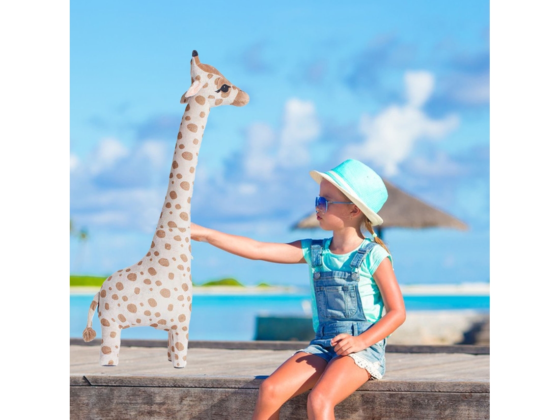 Brinquedo De Pelúcia Girafa Fofa E Macia Eoocoo