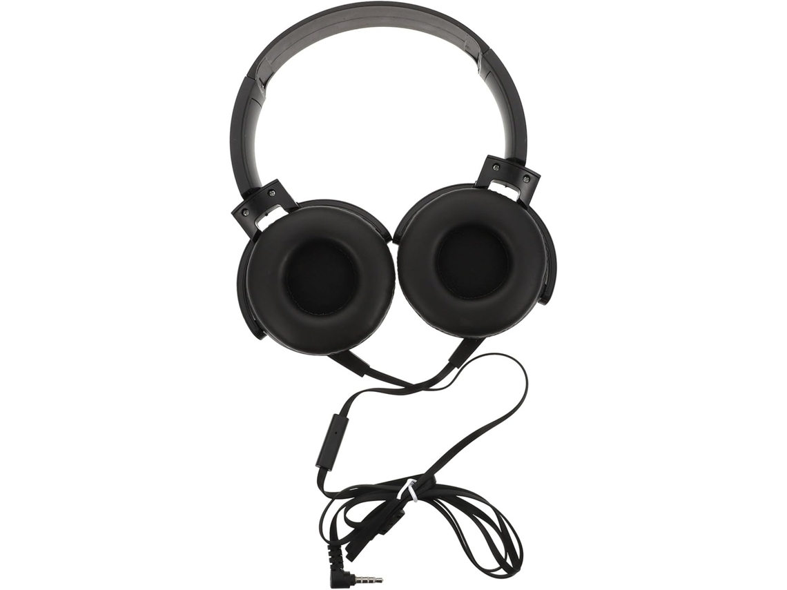 Fone De Ouvido Com Fio Som Estéreo Para Jogos, Preto, Pc E Online