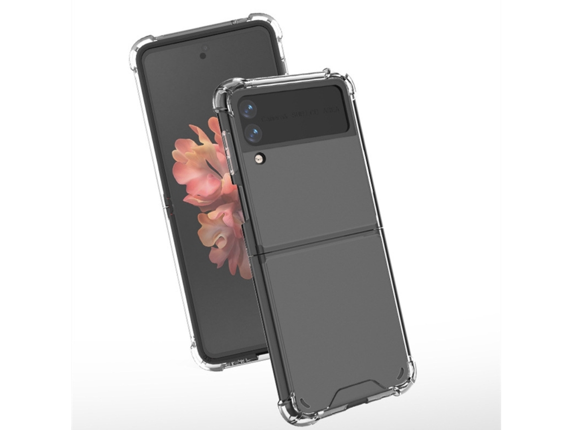 Capa de Telefone Acrílico Transparente para Samsung Z Flip3. EOOCOO