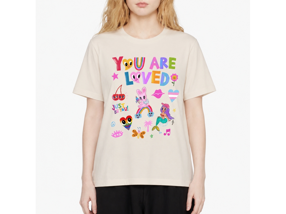 Rockinstone You Are Loved T-shirt Unique Designer Style