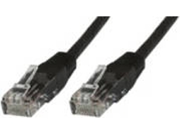 Cabo de Rede MICROCONNECT (RJ45 - 50 cm - Preto)