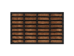 Door Mat, Door Mats Vidaxl Marrom Borracha