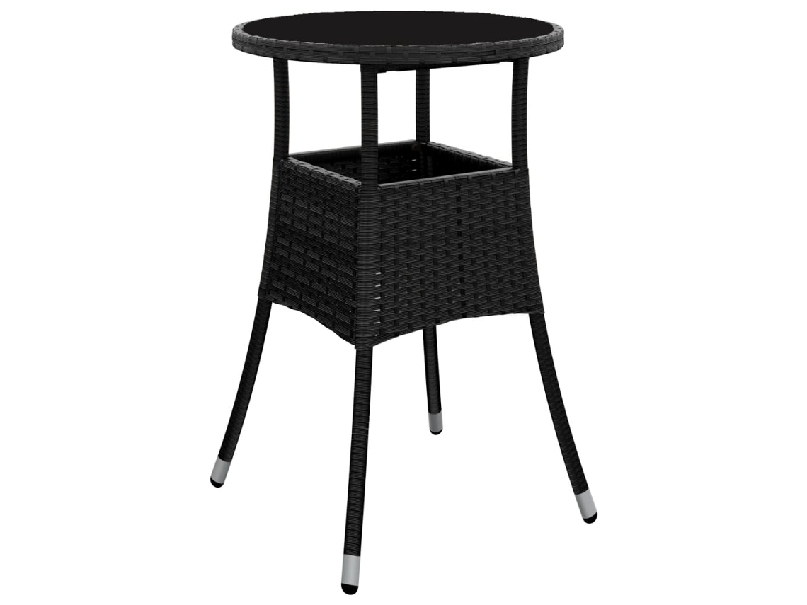 Garden Table, Garden Tables Vidaxl Preto Rattan / Vime (n/a)