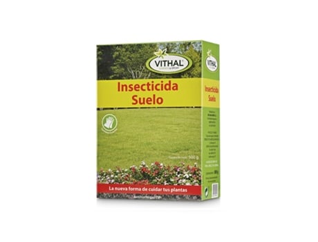 VITHAL GARDEN Insecticida Suelo Microgranulado 500 Gr Incluye Guantes