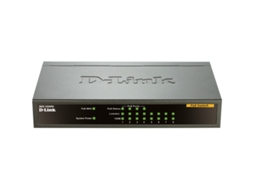 Switch D-LINK DES-1008PA 10/100 PoE