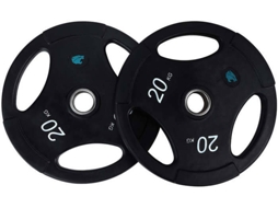Discos de Musculação FITNESS TECH  de Borracha (20KG)