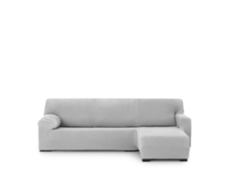 Capa para chaise longue de braço curto direito EYSA THOR Cinzento 110 x 110 x 310 cm