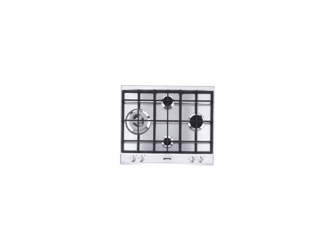 Placa de Gás SMEG SLR64SGH (Gás - 62 cm - Inox)