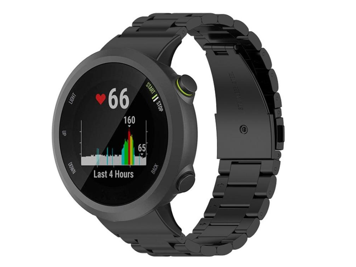 Bracelete para Garmin Forerunner 45 / 45s / Swim 2 liga de titânio com fivela plana XIAOMOYU