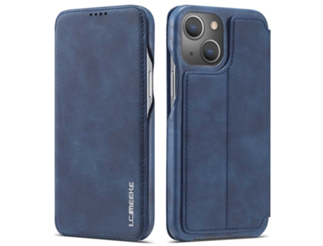 Capa Digital Para Iphone 14 Plus Lc.imeeke Com Porta-cartões Azul