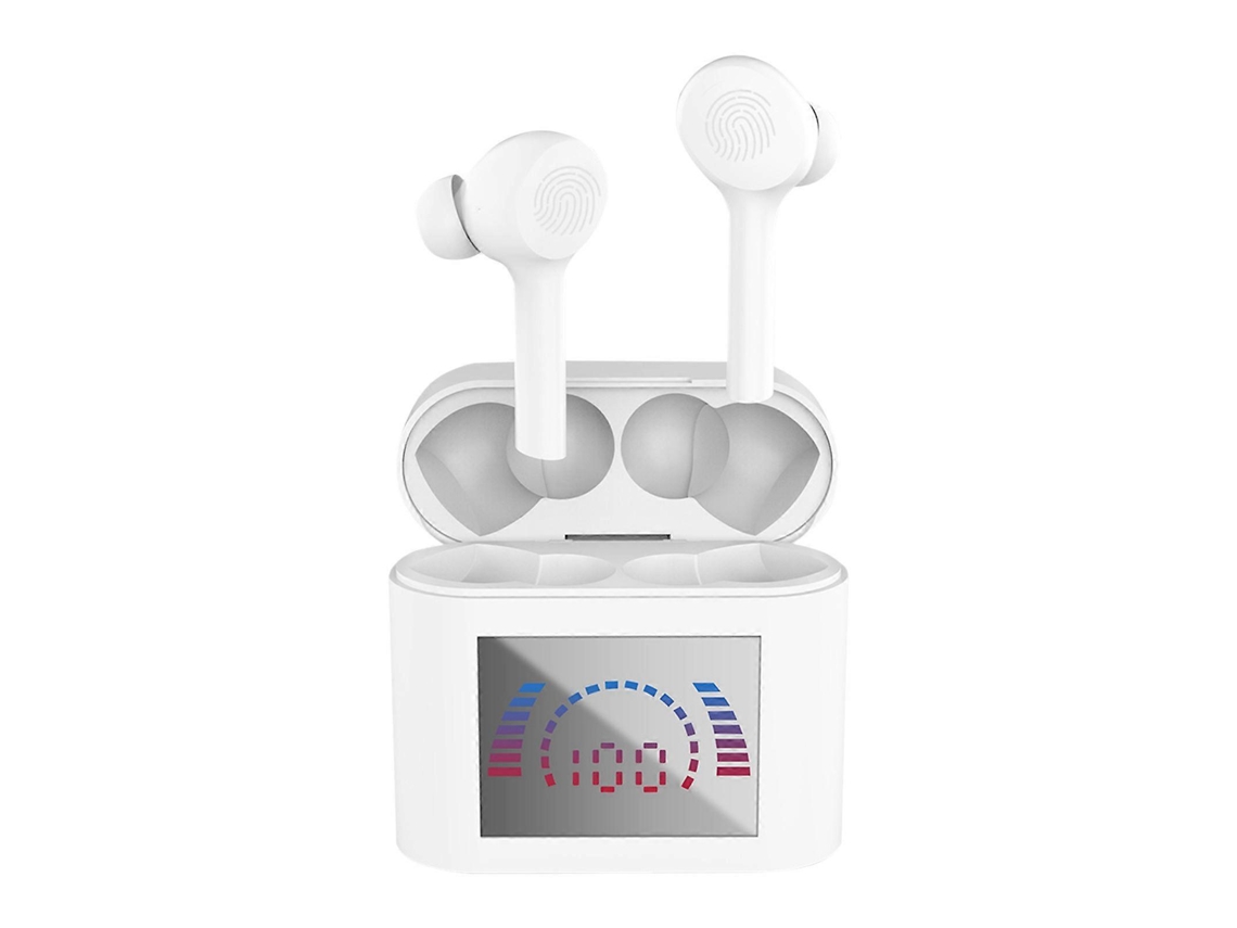 Fones De Ouvido Sem Fio, Fones De Ouvido Bluetooth Com Tela Led, Microfone Integrado, Fones De Ouvido Esportivos Para Treino, Jogos, Corrida Ly Ebike