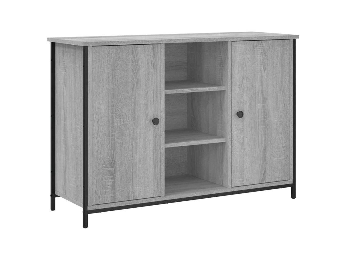 Sideboard, Sideboards Vidaxl Cinzeto Madeira Processada (n/a)