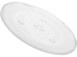 Prato Giratório De Vidro Para Micro-ondas De 31 Cm, Base Em Y, Acoplamento.