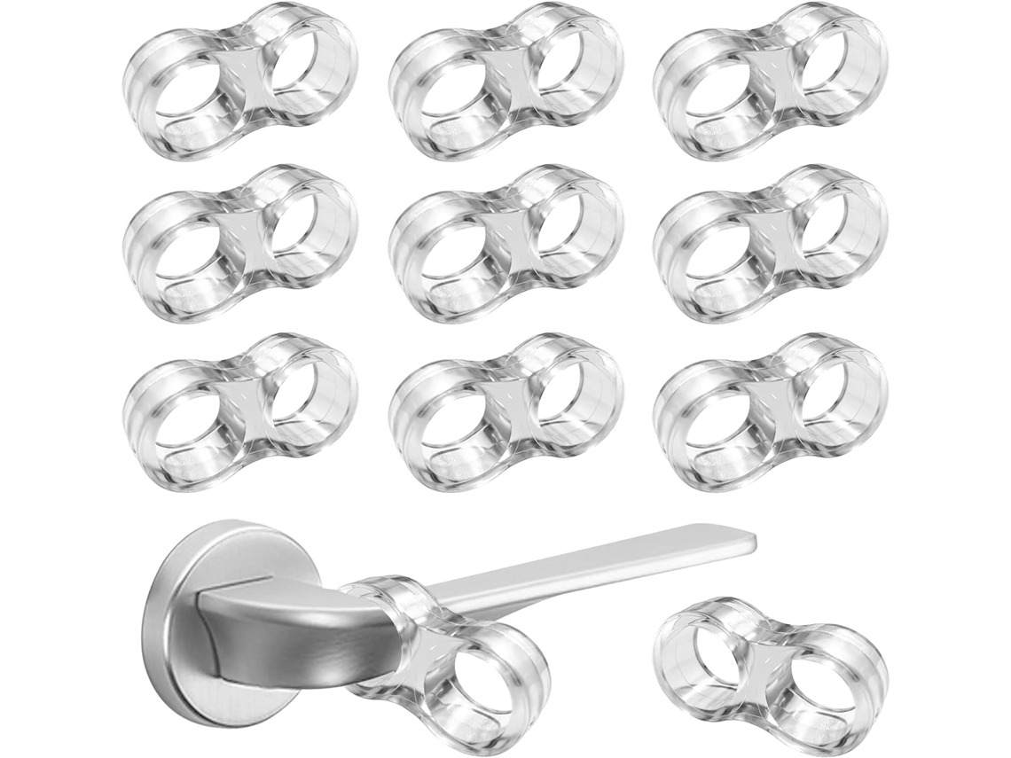 Protetor De Parede Invisível, Amortecedor De Porta De Silicone Com Cancelamento De Ruído E Anti Impacto Para Ampla Gama De Aplicações, Não Tóxico, Tra