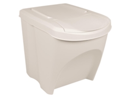 Vidaxl Caixotes Do Lixo Empilháveis 3 Pcs 75 L Polipropileno Branco