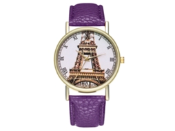 Reloj De Cuarzo Elegante Y Casual Unisex, Regalo De Moda (morado)