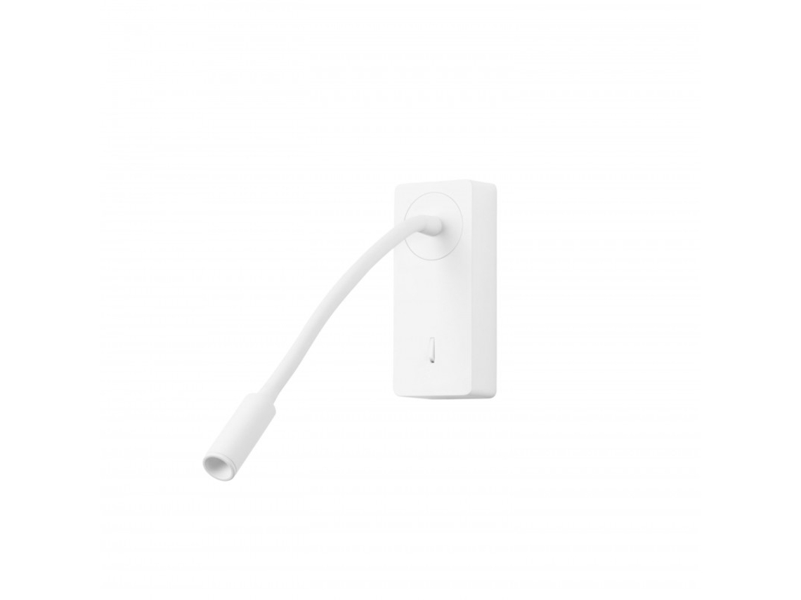 Forlight Mine - Aplique 125x175x90mm, Alumínio, Cor Branco