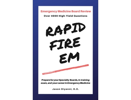 Livro Rapid Fire EM: Resident Edition Jason DiYanni (Inglês)