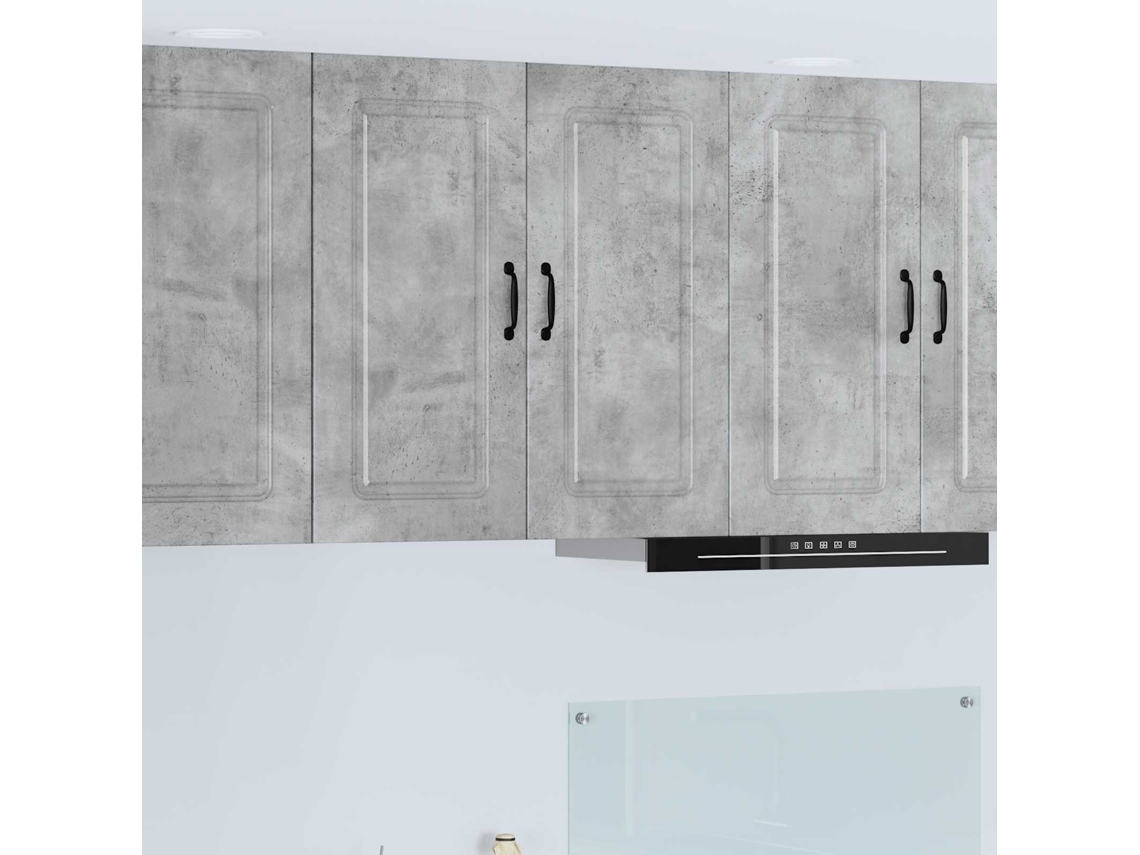 Vidaxl Painel De Lava-louça Kalmar Cinzento 80 X 31 X 80 Cm