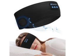 Fones de Ouvido Sem Fio com Faixa para Dormir, Macia com Bluetooth para Música, Ideal para Quem Dorme de Lado, Esportes e Jogos AQUAFORGE
