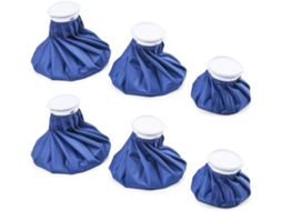 Saco de Gelo Médico ELORY 6 Unidades Azul Escuro (6, 9 e 11 Polegadas)