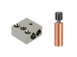 Kit de bloco aquecido bimetálico para Ender 3, compatível com hotend