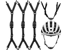 Conjunto De 6 Peças De Jugular Para Capacete De Construção Com Jugulares Ajustáveis.