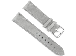Pulseira de couro de 24mm de alta qualidade fácil resistente à água com fivela de aço inoxidável durável | S/MARCA