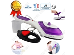 Escova De Passar Roupa Mini 800w Portátil Roxo Aquaforge
