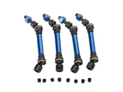 Eixo De Transmissão Dianteiro Traseiro Rc Anti-roxo Resistente Para Arrma 1/10 Carro De Controle Remoto Azul Escuro 4pcs
