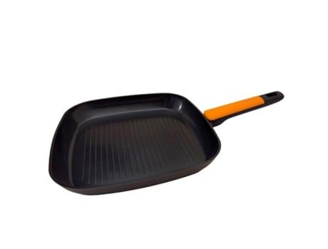 Grelha de alumínio forjado Fackelmann, cerâmica macia, 28 cm