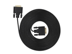 Cabo De Extensão Para Monitor Lcd Dvi Macho Para Dvi Macho 24+1pin Link Duplo 5m