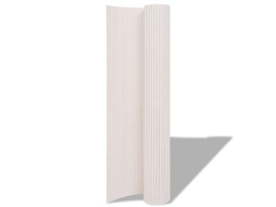 Cerca De Jardim Dupla Face Pvc 150x500 Cm Castanho Wsd931096 Lovely Home