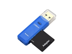 Leitor de Cartões LAXISCREED Usb 3.0 Sd/tf Branco