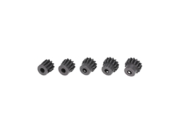 Conjunto de 5 Engrenagens Pinhão M1 5mm 11t 12t 13t 14t 15t para Motor Brushless de Carro Rc 1/8 MDUG