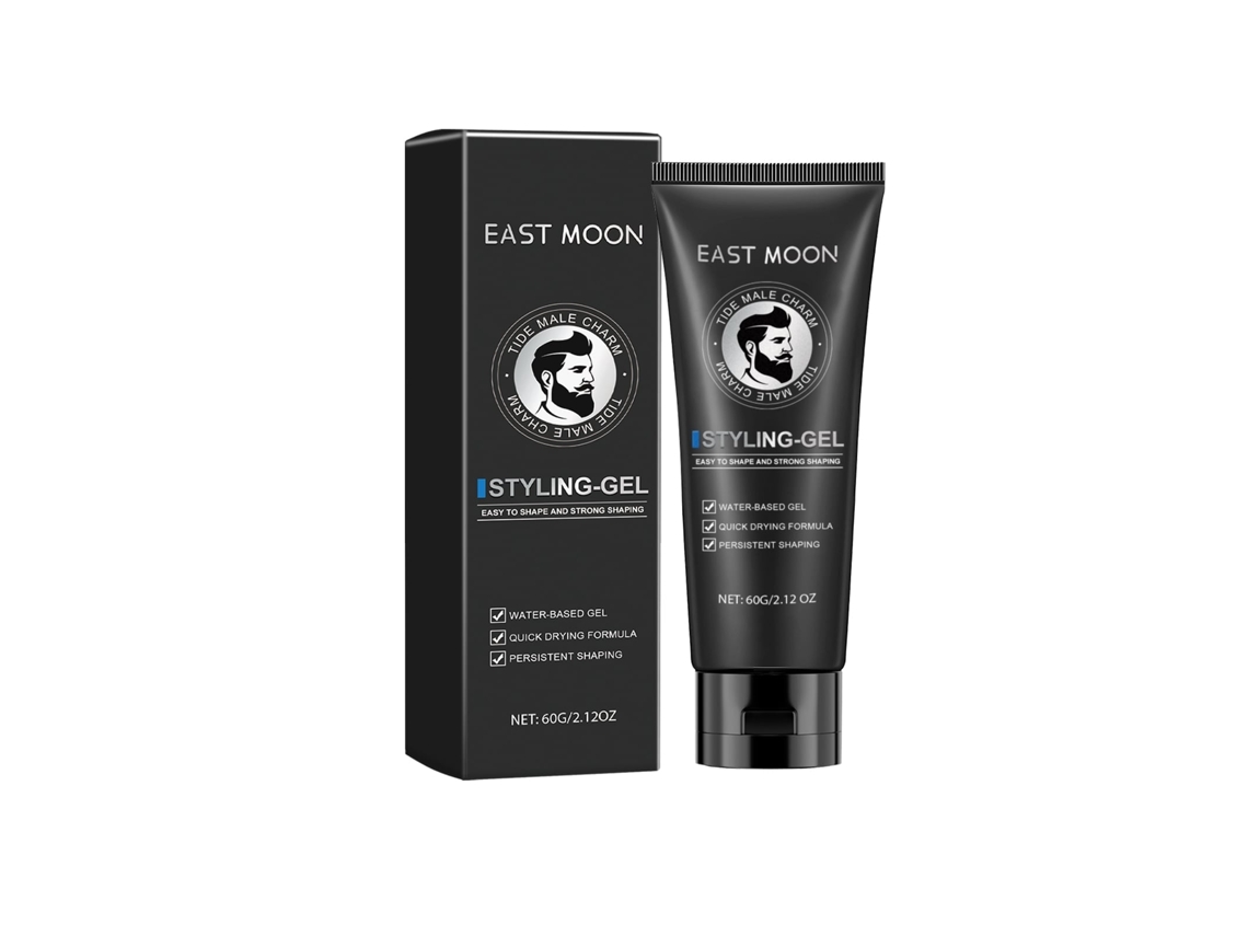 Gel Cera de Cabelo East Moon para Modelar, Controlar Frizz e Hidratar o Cabelo LAXISCREED